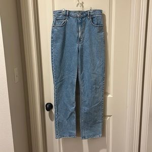 Abercrombie and Fitch The 90’s Ultra High Rise Straight Jeans